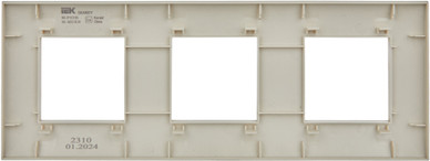 Рамка для выключателей и розеток IEK Skandy SK-M32-K10