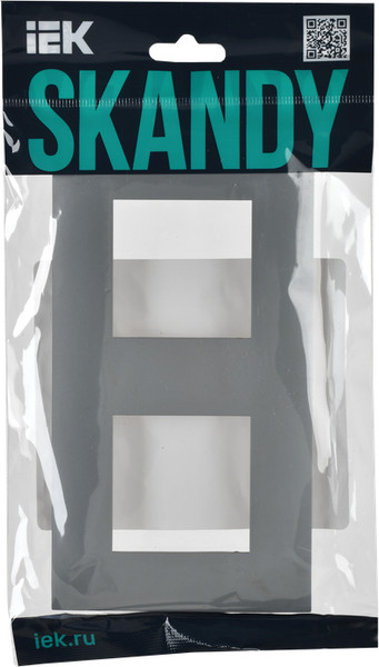 Рамка для выключателей и розеток IEK Skandy SK-M22-K03