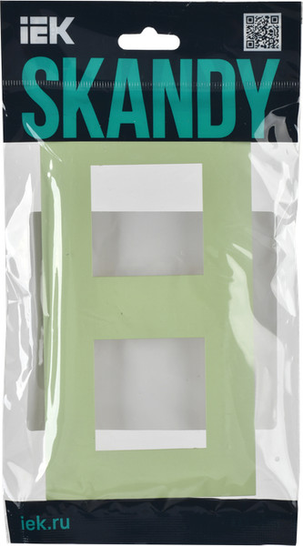 Рамка для выключателей и розеток IEK Skandy SK-M22-K06