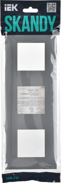 Рамка для выключателей и розеток IEK Skandy SK-M32-K03