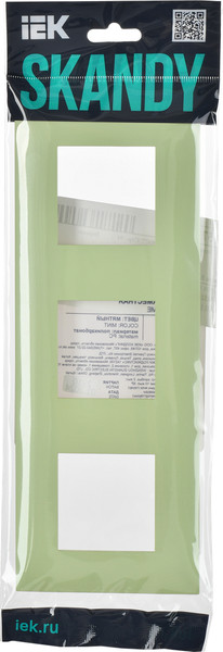 Рамка для выключателей и розеток IEK Skandy SK-M32-K06