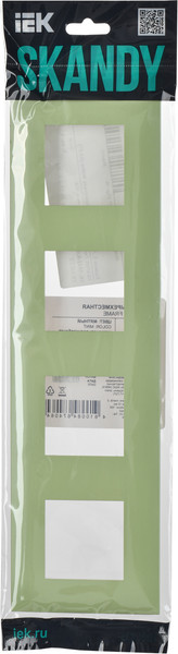 Рамка для выключателей и розеток IEK Skandy SK-M42-K06