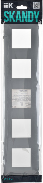 Рамка для выключателей и розеток IEK Skandy SK-M52-K03