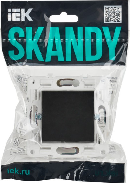 Декоративная заглушка для розетки IEK Skandy SK-PL10-K02