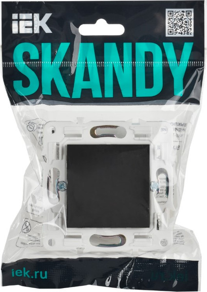 Декоративная заглушка для розетки IEK Skandy SK-PL10-K53