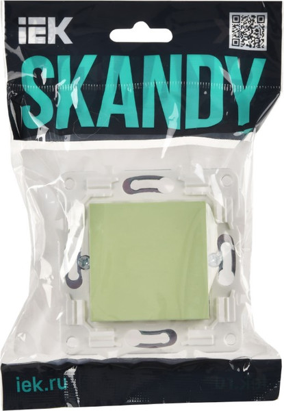 Декоративная заглушка для розетки IEK Skandy SK-PL10-K06