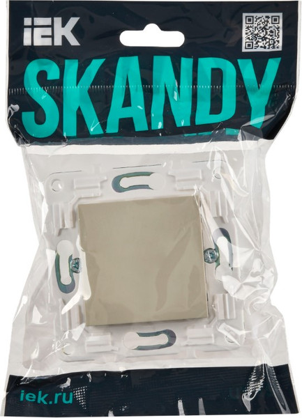 Декоративная заглушка для розетки IEK Skandy SK-PL10-K10