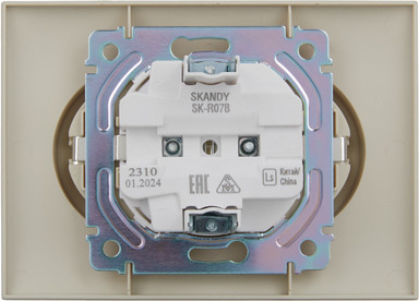 Розетка IEK Skandy SK-R24-16-K10-F