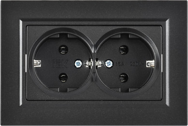 Розетка IEK Brite BR-R27-16-K02-F