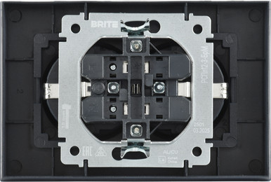 Розетка IEK Brite BR-R27-16-K35-F