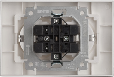 Розетка IEK Brite BR-R27-16-K36-F