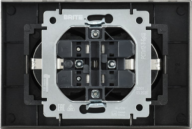 Розетка IEK Brite BR-R27-16-K37-F