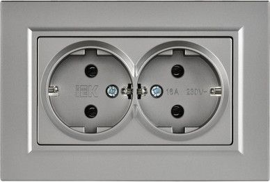 Розетка IEK Brite BR-R27-16-K46-F