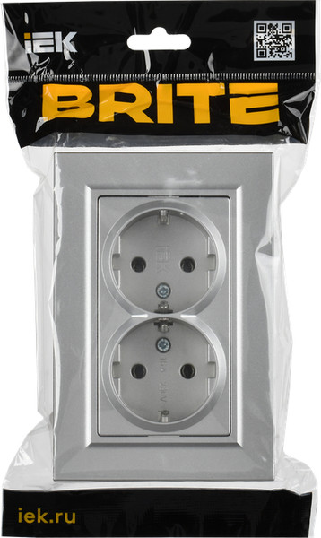Розетка IEK Brite BR-R27-16-K47-F