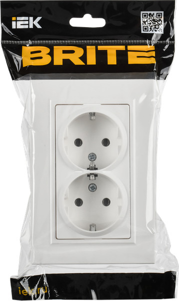 Розетка IEK Brite BR-R27-16-K91-F