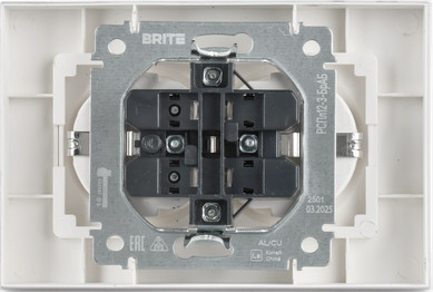 Розетка IEK Brite BR-R27-16-K91-F