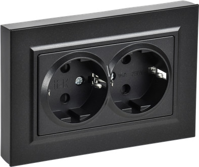 Розетка IEK Brite BR-R28-16-K02-F - фото