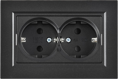 Розетка IEK Brite BR-R28-16-K02-F