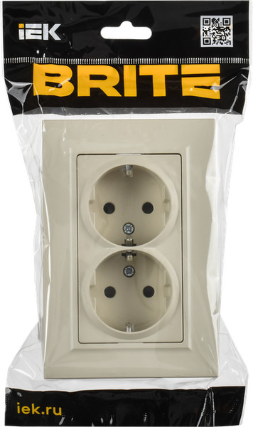 Розетка IEK Brite BR-R28-16-K10-F