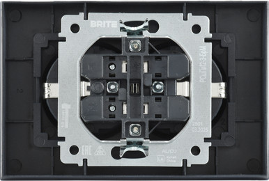 Розетка IEK Brite BR-R28-16-K35-F