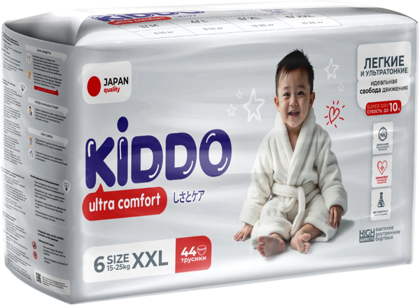 Подгузники-трусики детские MyKiddo Ultra Сomfort XXL 15-25кг - фото