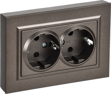 Розетка IEK Brite BR-R28-16-K45-F - фото