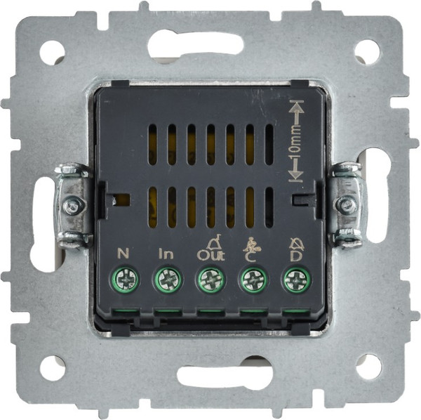 Кнопка звонка IEK Brite BR-V14-2-10-K91