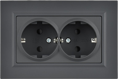 Розетка IEK Brite BR-R28-16-K53-F