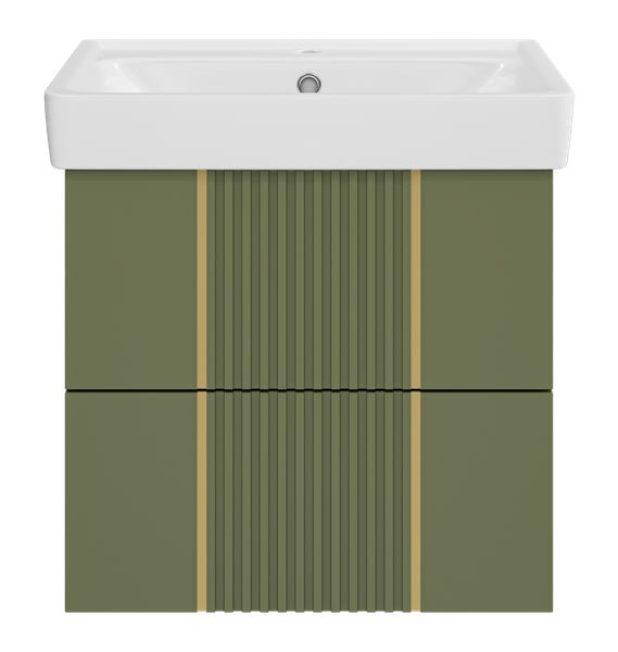 Тумба с умывальником Brevita Vega 60 / VEG-09060-0802Я+191638