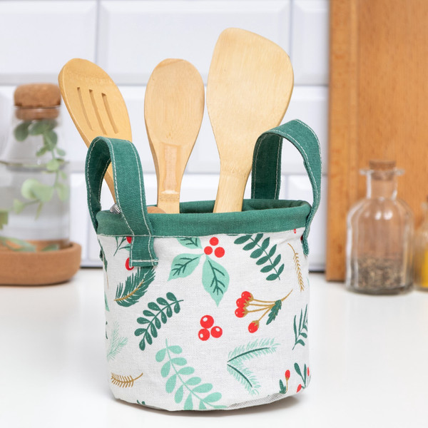 Корзина Этель Текстильная Ягоды / 7558408