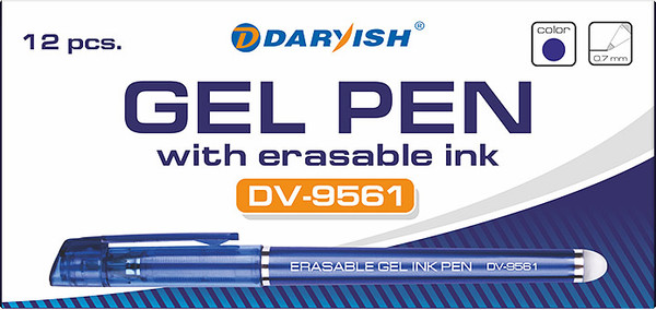 Набор гелевых ручек Darvish Стираемые чернила / DV-9561 - фото