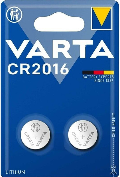 Комплект батареек Varta Lithium 6016 CR 2016 - фото