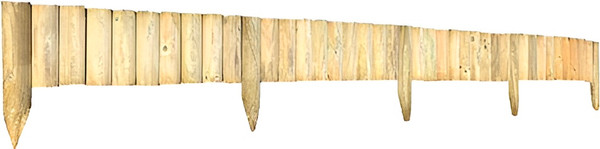 Бордюр садовый Массив-Древ 5/20(35)/120 D50x350x1200 - фото