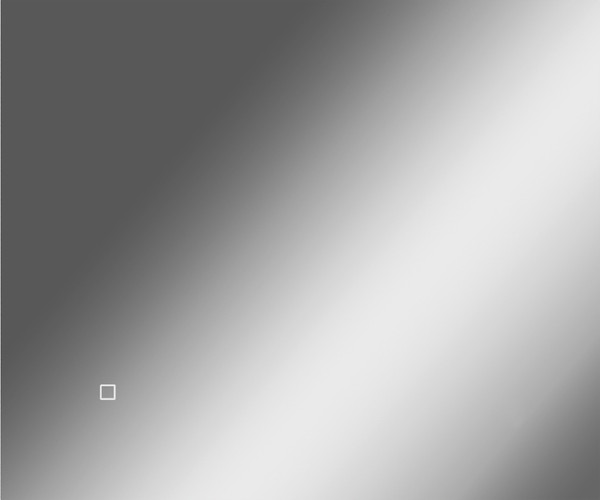 Зеркало Sansa Промо PR 600х500 LED - фото