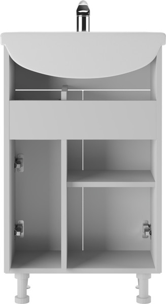 Тумба под умывальник Айсберг Уют 50 Промо с верхним ящиком В1