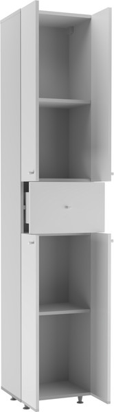 Шкаф-пенал для ванной Айсберг 40 Промо с верхним ящиком В1