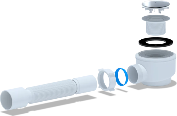 Сифон Ани Пласт Е415С