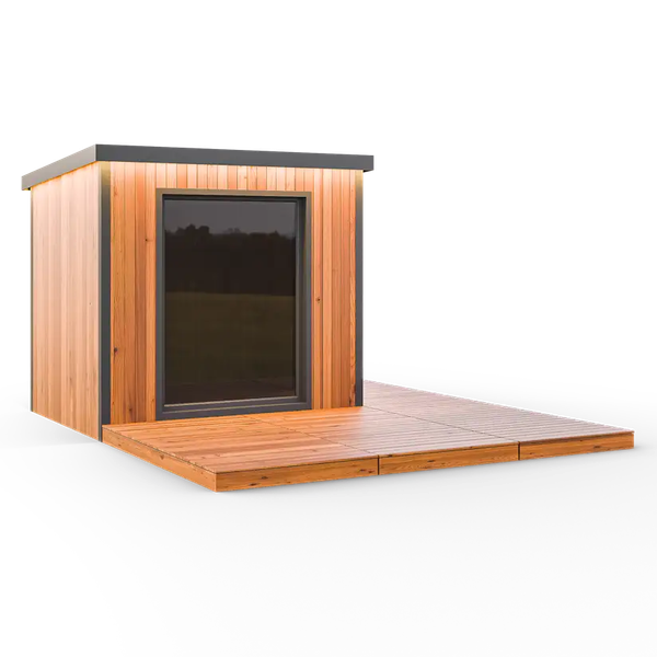 Готовая модульная баня Polarspa L2 2.25x2.3x2.55м