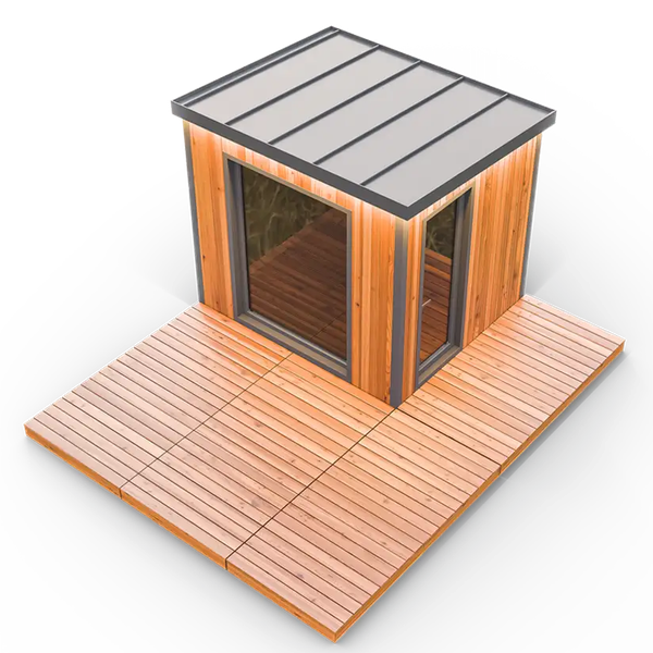 Готовая модульная баня Polarspa L2 2.25x2.3x2.55м