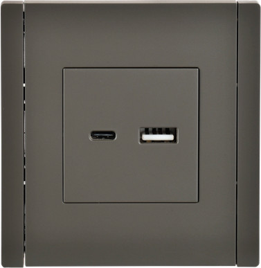 Розетка IEK Forte&Piano FP-U22-D31-K03