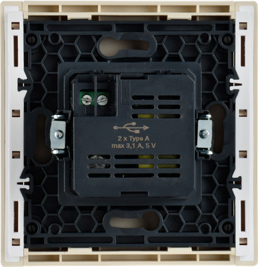 Розетка IEK Forte&Piano FP-U21-D31-K10