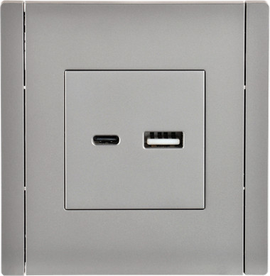 Розетка IEK Forte&Piano FP-U22-D31-K46