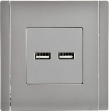 Розетка IEK Forte&Piano FP-U21-D31-K46