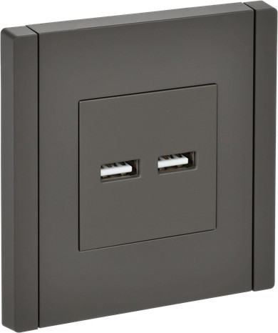 Розетка IEK Forte&Piano FP-U21-D31-K03 - фото