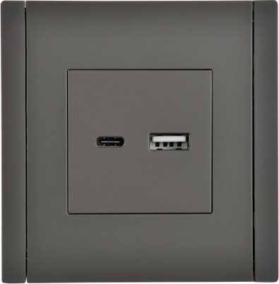 Розетка IEK Forte&Piano FP-U22-018-K03