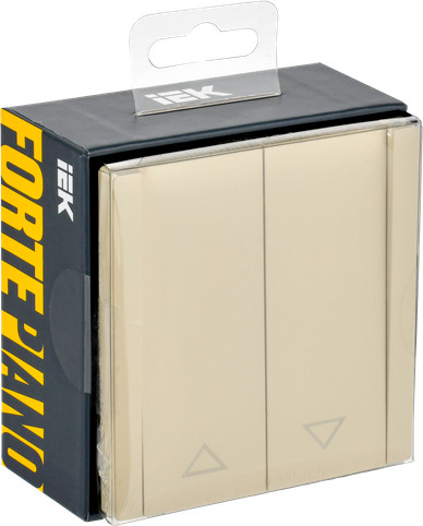 Выключатель IEK Forte&Piano FP-V15-0-10-1-K10