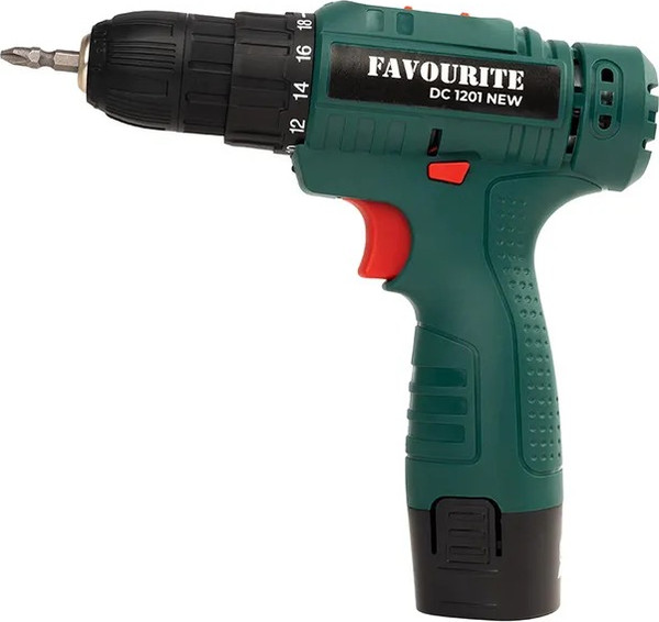 Аккумуляторная дрель-шуруповерт Favourite DC 1201 New