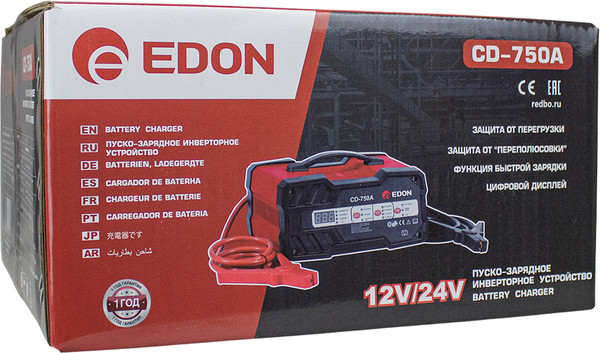 Пуско-зарядное устройство Edon CD-750A