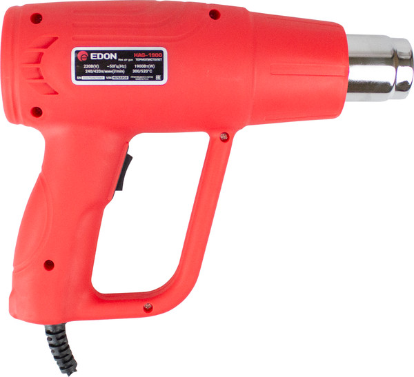 Строительный фен Edon HAG-1900