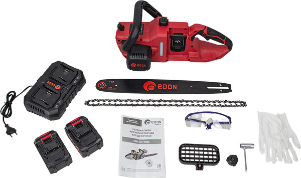Пила цепная аккумуляторная Edon ANS-21/16BL / 40621